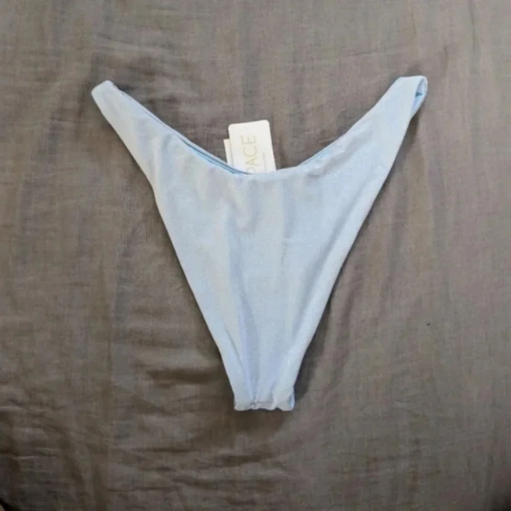 L*Space Ringo Cabana Bikini Set Sky Blue Shimmer